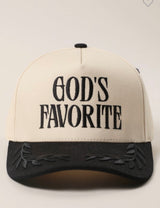 GOD’S FAVORITE TRUCKER HAT