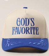 GOD’S FAVORITE TRUCKER HAT