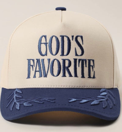 GOD’S FAVORITE TRUCKER HAT