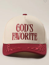 GOD’S FAVORITE TRUCKER HAT