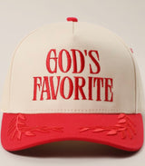 GOD’S FAVORITE TRUCKER HAT