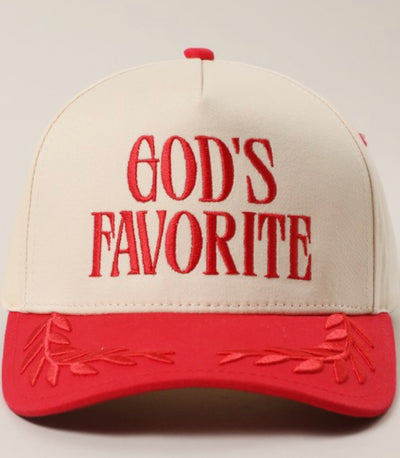 GOD’S FAVORITE TRUCKER HAT