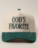 GOD’S FAVORITE TRUCKER HAT