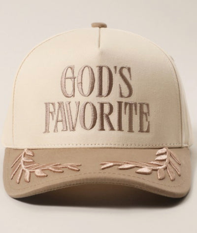 GOD’S FAVORITE TRUCKER HAT